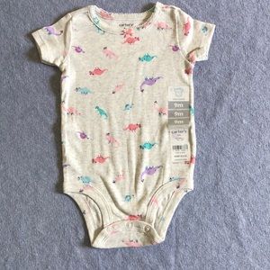 NWT Carter’s baby girl onesie